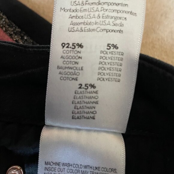 Mother High Waisted Looker Ankle Fray-Guilty Glitter Racer - Picture 10 of 10